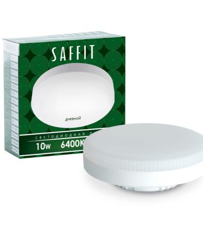 Лампа светодиодная Saffit SBGX5310 GX53 10W 6400K 55229