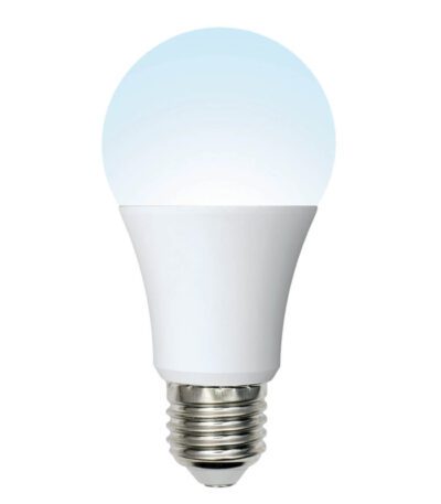 Лампа светодиодная (UL-00002372) Uniel E27 10W 4000K матовая LED-A60-10W/NW/E27/FR/MB PLM11WH