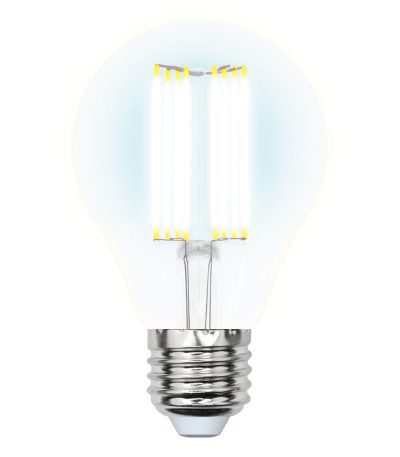 Лампа светодиодная (UL-00005898) Uniel E27 23W прозрачная LED-A70-23W/4000K/E27/CL PLS02WH