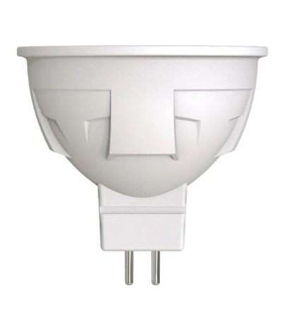 Лампа светодиодная Uniel Яркая LED-JCDR 6W/6500K/GU5.3/FR PLP01WH UL-00011019