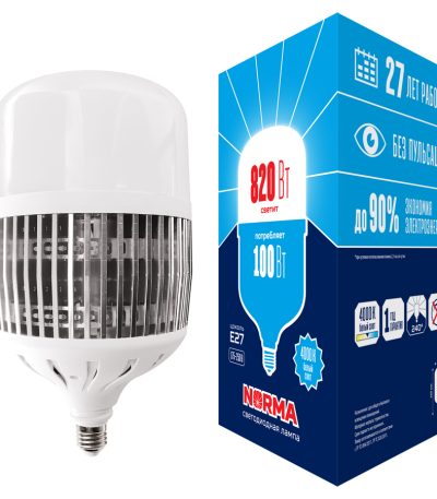 Лампа светодиодная Volpe Norma LED-M80-100W/4000K/E27/FR/NR UL-00006797