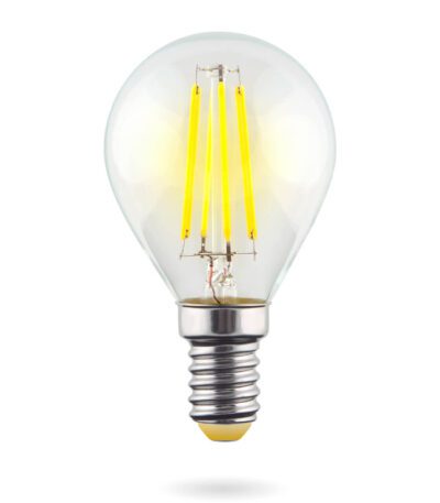 Лампа светодиодная Voltega E14 6W 2800К прозрачная VG10-G1E14warm6W-F 7021