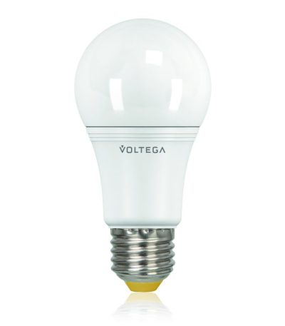 Лампа светодиодная Voltega E27 10.5W 4000К шар матовый VG2-A2E27cold11W 5738
