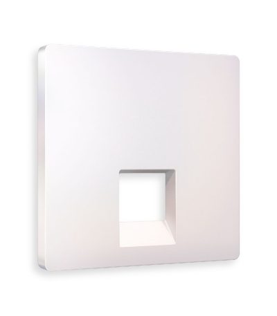 Лицевая панель для компьютерной/телефонной розетки RJ-45/RJ-11 Ambrella Volt Alfa AP2120