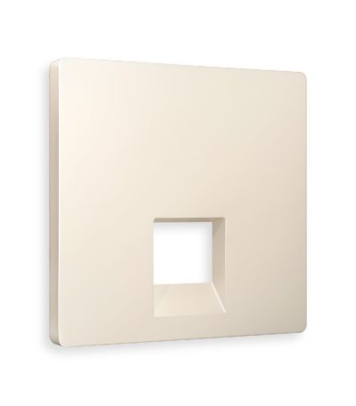 Лицевая панель для компьютерной/телефонной розетки RJ-45/RJ-11 Ambrella Volt Alfa AP3320