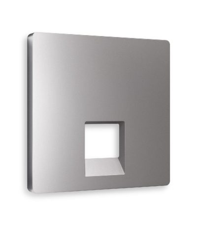 Лицевая панель для компьютерной/телефонной розетки RJ-45/RJ-11 Ambrella Volt Alfa AP5120