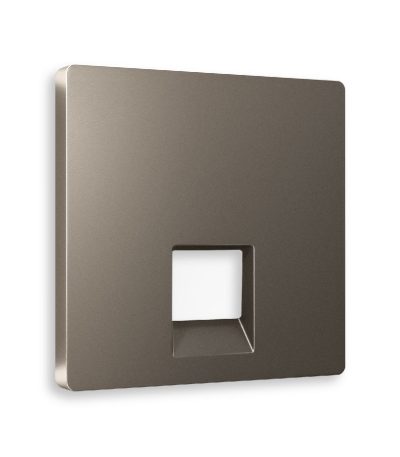 Лицевая панель для компьютерной/телефонной розетки RJ-45/RJ-11 Ambrella Volt Alfa AP6420