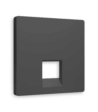 Лицевая панель для компьютерной/телефонной розетки RJ-45/RJ-11 Ambrella Volt Alfa AP9120