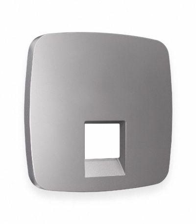 Лицевая панель для компьютерной/телефонной розетки RJ-45/RJ-11 Ambrella Volt Omega OP5120