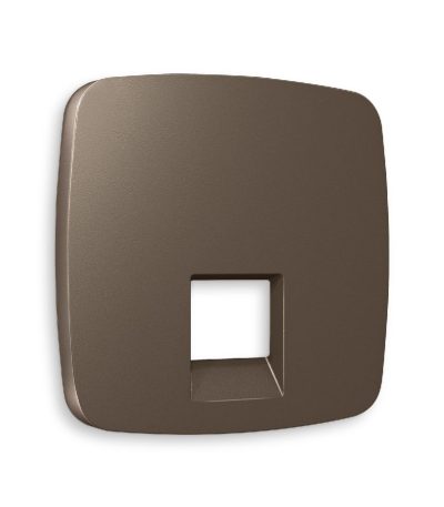 Лицевая панель для компьютерной/телефонной розетки RJ-45/RJ-11 Ambrella Volt Omega OP6420