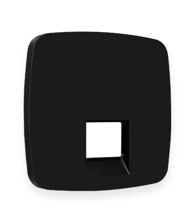 Лицевая панель для компьютерной/телефонной розетки RJ-45/RJ-11 Ambrella Volt Omega OP8120