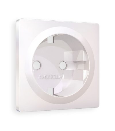 Лицевая панель для розетки с/з Ambrella Volt Alfa AP2060
