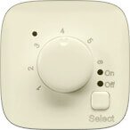 Лицевая панель Legrand Valena Allure термостата для теплых полов слоновая кость 755326