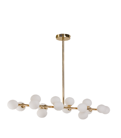 Люстра на штанге AM Group AM486 GOLD L1000