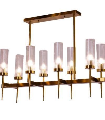 Люстра на штанге AM Group AM8562-8 GAB