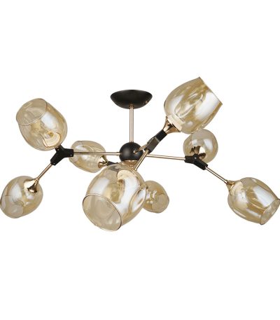 Люстра на штанге Arte Lamp Seppia A4211PL-8BK