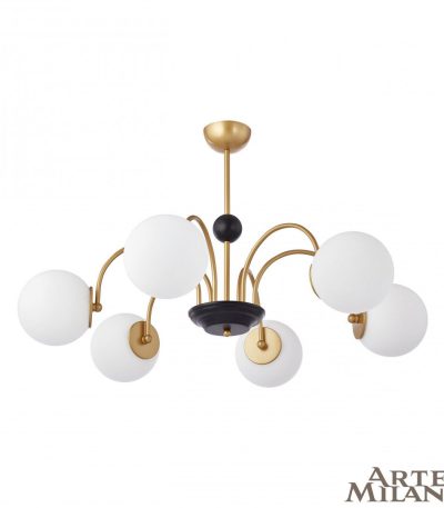 Люстра на штанге Arte Milano Napoli 312066/D850/6 BS/BK