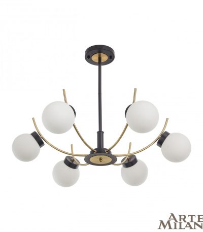 Люстра на штанге Arte Milano Neapolis 276169/6 BK/GD