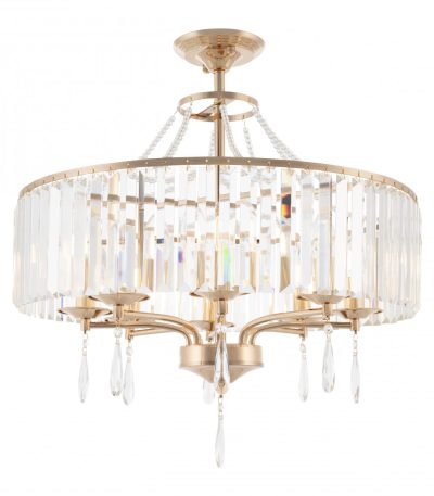 Люстра на штанге Arte Milano Sorrento 371009/8/50/600 GD