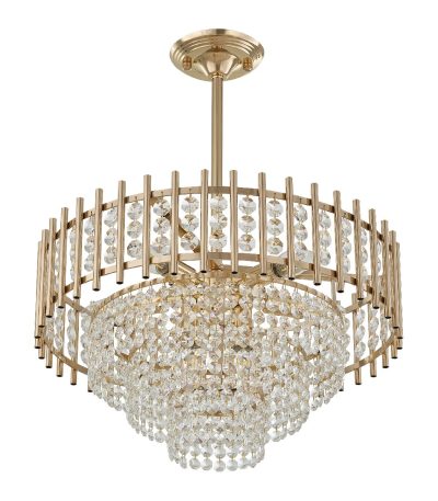 Люстра на штанге Arte Milano Sorrento 376109/7/300/490 GD