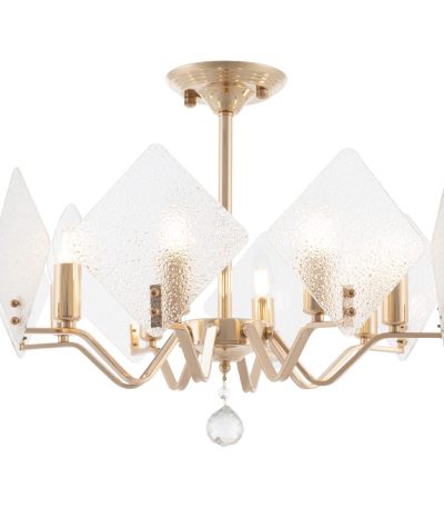 Люстра на штанге Arte Milano Sorrento 376309/8/500 GD