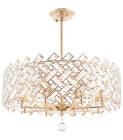 Люстра на штанге Arte Milano Sorrento 377019/8/300/570 GD