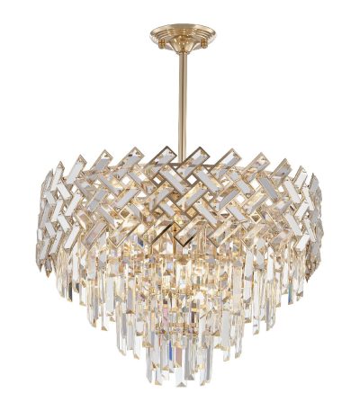 Люстра на штанге Arte Milano Sorrento 378019/9/300/570 GD