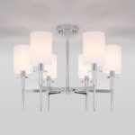 Люстра на штанге Eurosvet Brielle 60132/6 хром