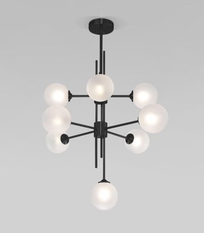 Люстра на штанге Eurosvet Volver 50383 черный a066795