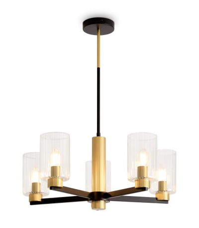 Люстра на штанге Freya Ombre FR2051CL-05BBS