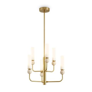 Люстра на штанге Freya Sunspot FR5482CL-06BS1