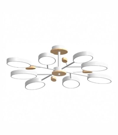 Люстра на штанге LED4U L3221-850 WH