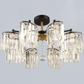 Люстра на штанге Reluce 63660-0.3-08 BK+COP