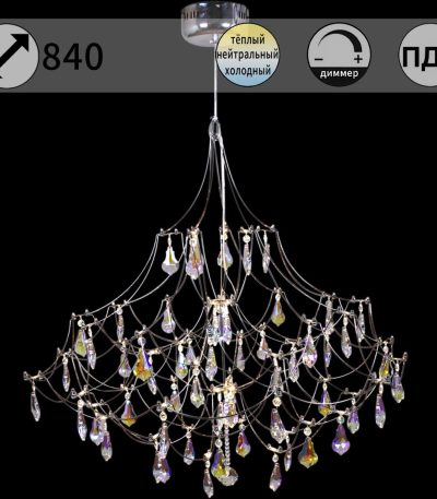 Люстры хрустальные ILLUMICO IL8006-800HX-60 Ether