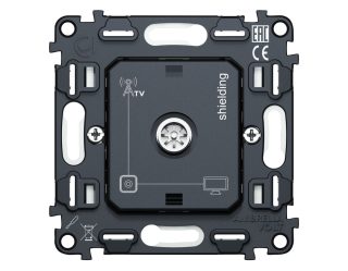 Механизм TV розетки оконечной экранированной 5-1000MHz 3dB QUANT Ambrella Volt VM199