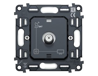 Механизм TV розетки SAT 5-2400MHz 3.5dB QUANT Ambrella Volt VM215