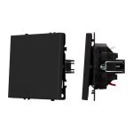 Механизм выключателя одноклавишный непроходной Arlight SWT-NOBE-MK01-SFPL-BK (230V, 10A) 054243