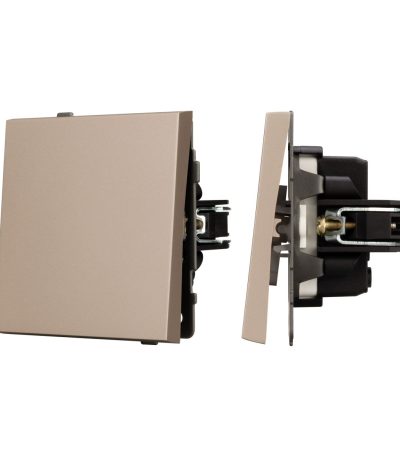 Механизм звонкового выключателя Arlight SWT-TENDO-MKR1-PL-GD (230V, 10A) 054145