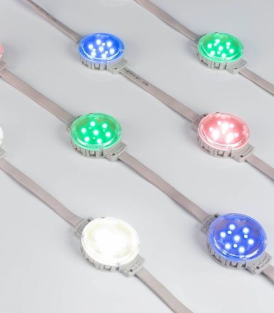 Модуль управляемый Arlight DMX-F10-D50 24V RGBW (2W, IP68, 120 deg) 036825