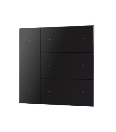 Накладка панели Arlight KNX-23-4G-SUF Black (Backlight) 051083