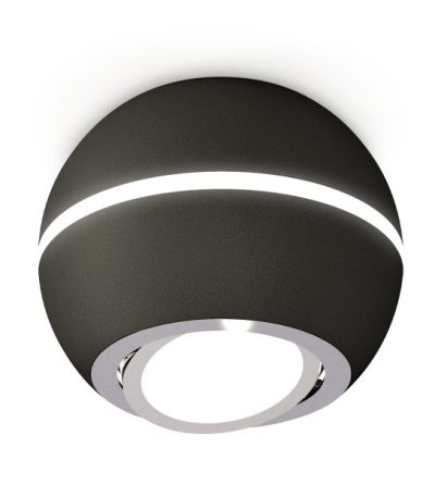 Накладной поворотный светильник с дополнительной подсветкой Ambrella Light Techno XS1102021 (C1102, N7003)