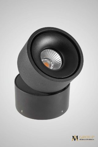 Накладной спот AM Group AM160 BK