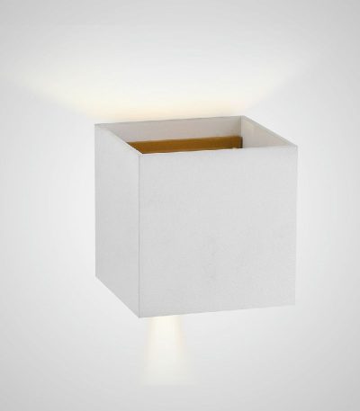 Настенный светильник AM Group AM113-2X5W WH+GL