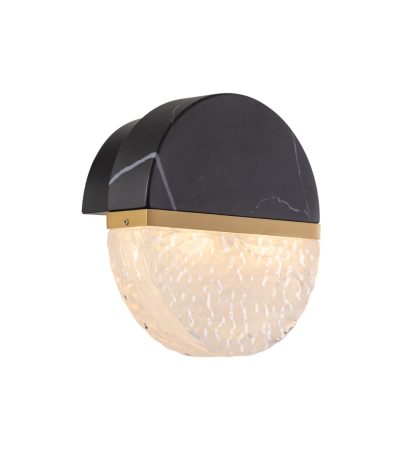 Настенный светильник Delight Collection MB25030008-1A brass/black