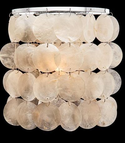 Настенный светильник Eurosvet 60005/1 хром/перламутр