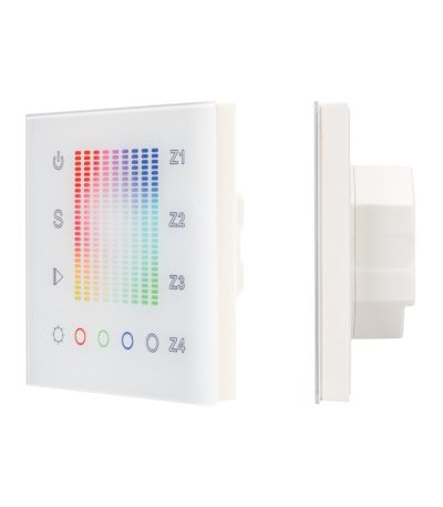 Панель Arlight Sens SR-2831AC-RF-IN White (220V,RGB,4зоны) 018202