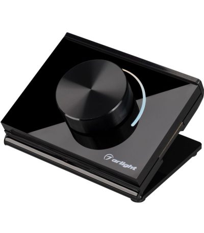 Панель Arlight Smart-P100-Mix-SUF Black (3V, Rotary, 2.4G) 034772