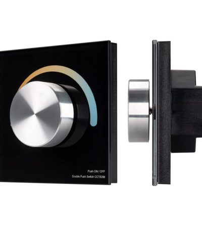 Панель Arlight Smart-P2-Mix-G-IN Black (3V, Rotary, 2.4G) 033755