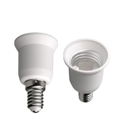 Переходник с цоколя E14 на E27 (06469) Uniel LH14-27L