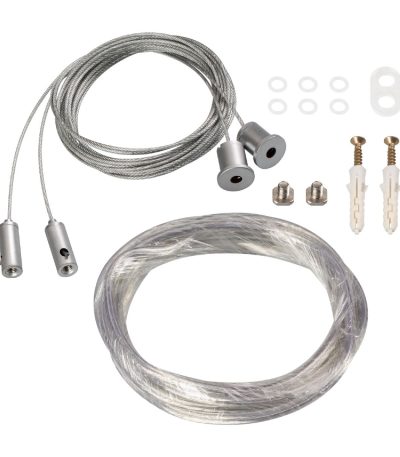 Подвес токопроводящий Arlight ARL-2x2m Set SILVER (Pad 9x2mm, 2x18AWG) 019391(1)